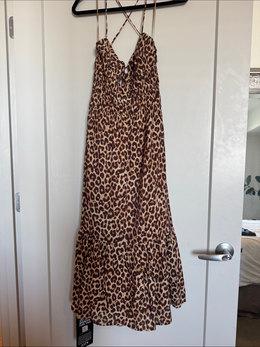 ASTR the label cheetah dress